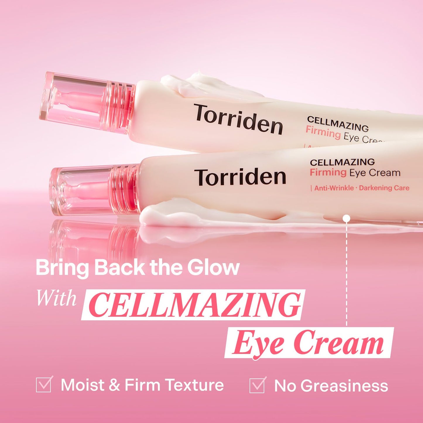 Torriden CELLMAZING Collagen Firming Eye Cream - 30ml | Wrinkle Reduction & Dark Circle Treatment | 5D Collagen Complex, 4R Pure Retinol