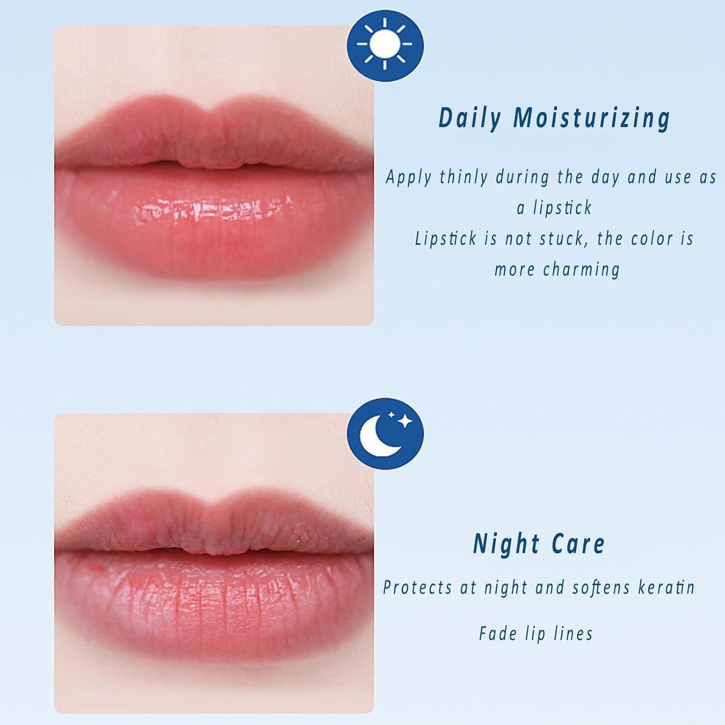 Skiennix Hyaluronic Acid Lip Balm - Hydrating & Soothing Formula | 2 Pack for Soft, Smooth Lips