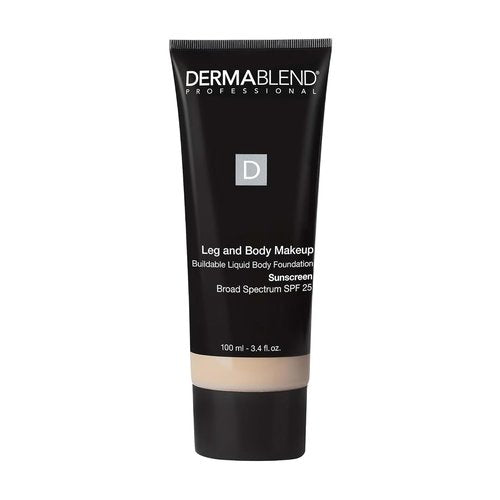 Dermablend Leg and Body Makeup Foundation - Full Coverage with SPF 25 Protection