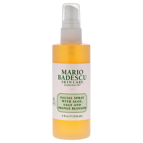 Mario Badescu Facial Spray - Hydrating Face Mist with Aloe, Sage & Orange Blossom | All Skin Types