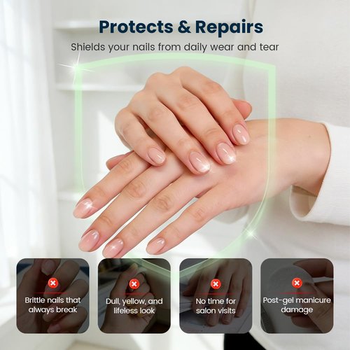 3 Days Nail Care Oil, 2026 Upgraded Keratin Nail Strengthener, Nail Repair Intensive, Nail Moisturizer Gloss for Brittle Nails, for Women (1pcs)