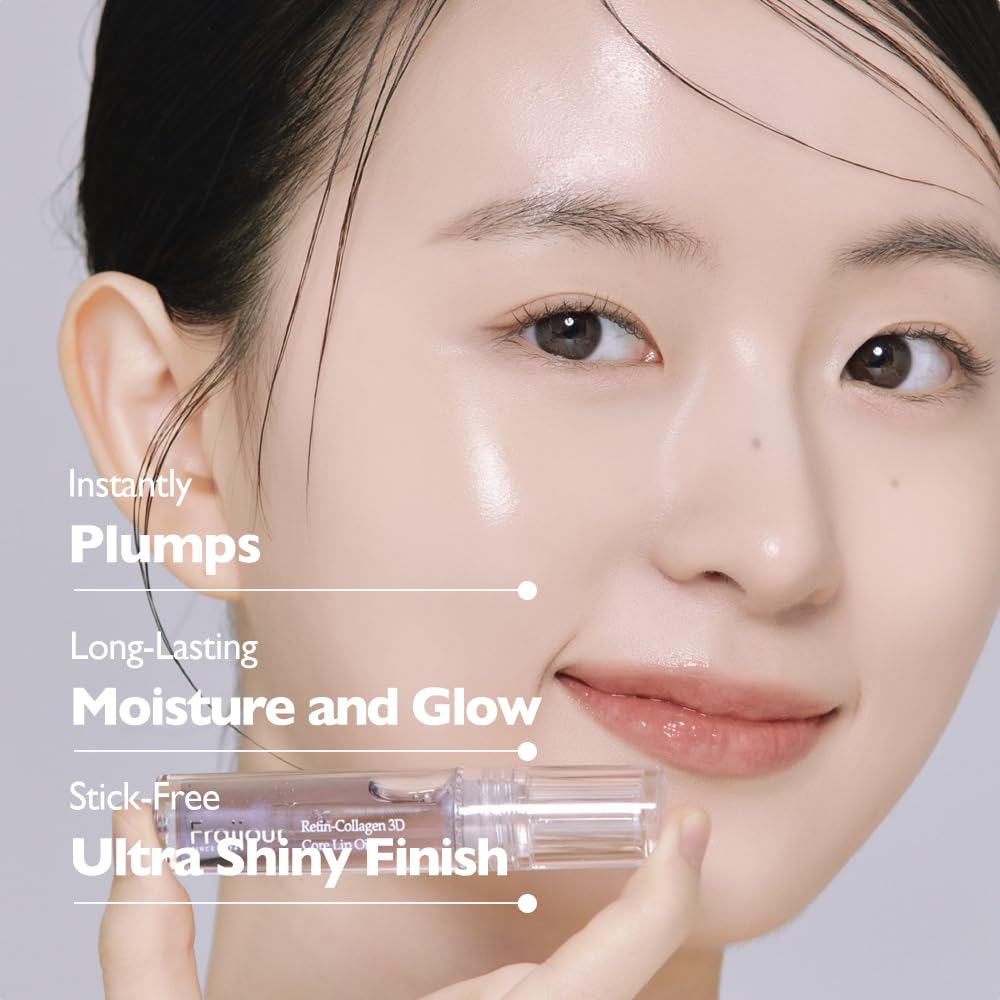 Fraijour Retin-Collagen 3D Core Lip Oil, 3.2ml / 0.11 fl. oz.