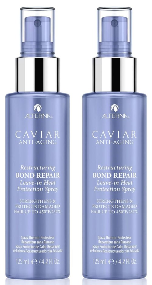 Alterna Caviar Anti-Aging Leave-In Heat Protection Spray - Strengthens & Repairs Damaged Hair | 4.2 Fl Oz