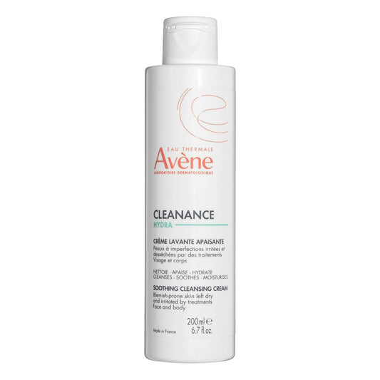 Avène Cleanance HYDRA Soothing Cream - Rich Moisturizer for Drying Acne Treatments | 1.3 Oz