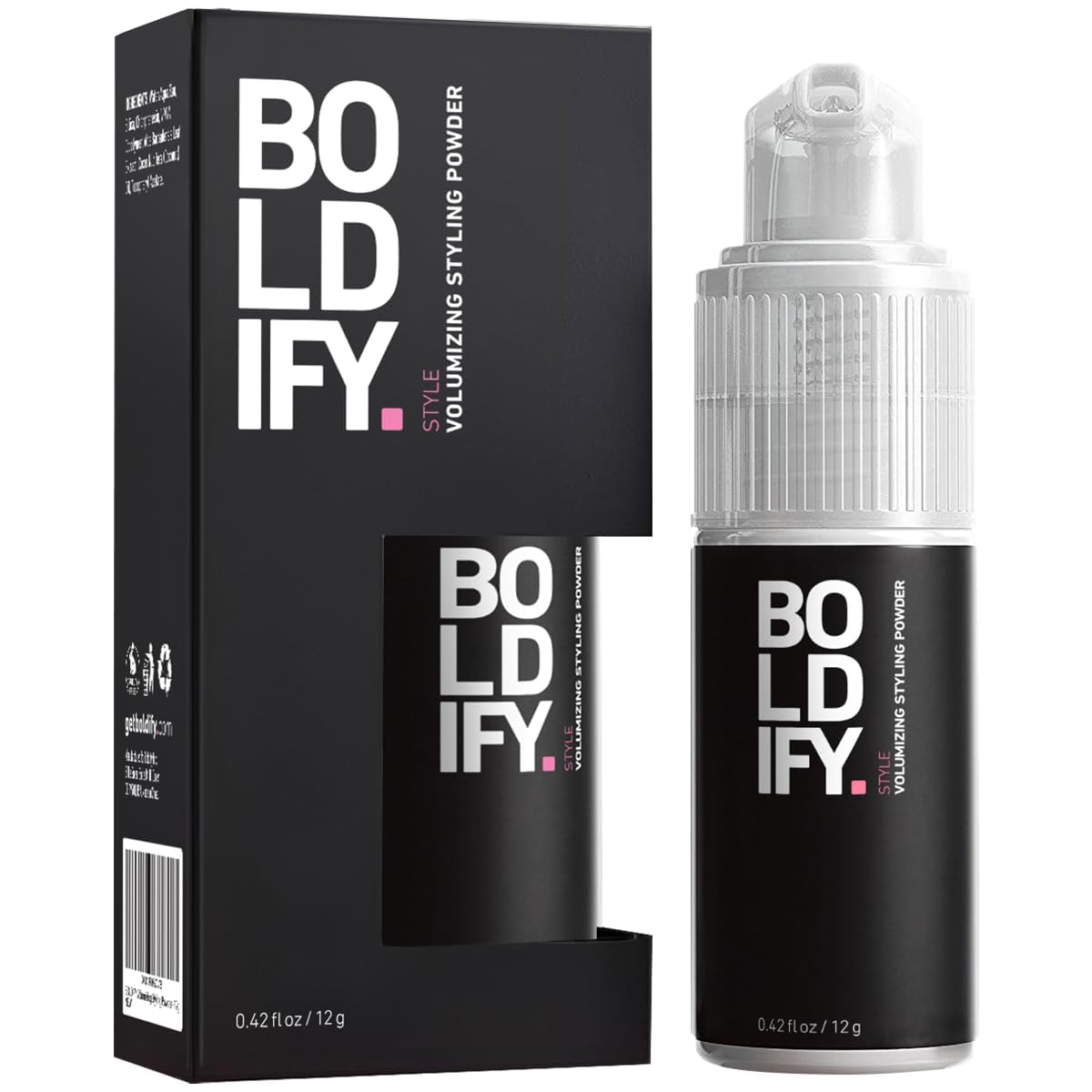 BOLDIFY Hair Texture Powder - Volumizing Styling Solution for Thinning Hair - Travel Size