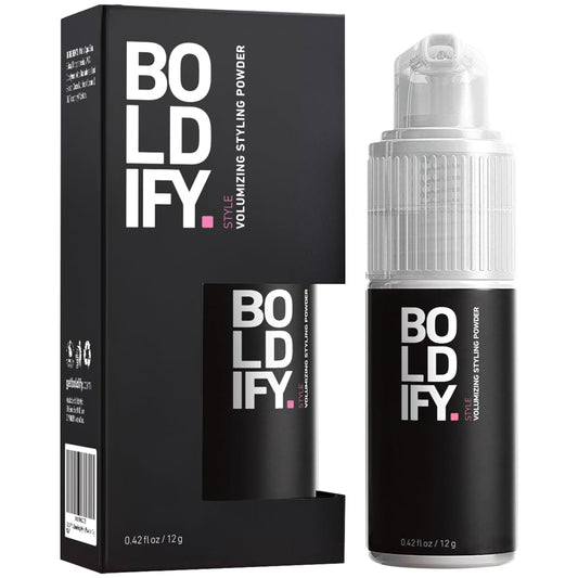 BOLDIFY Hair Texture Powder - Volumizing Styling Solution for Thinning Hair - Travel Size