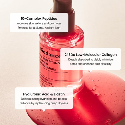 BIODANCE Pore Perfecting Serum - Collagen Peptide for Skin Firming & Radiance | 1.01 fl. oz