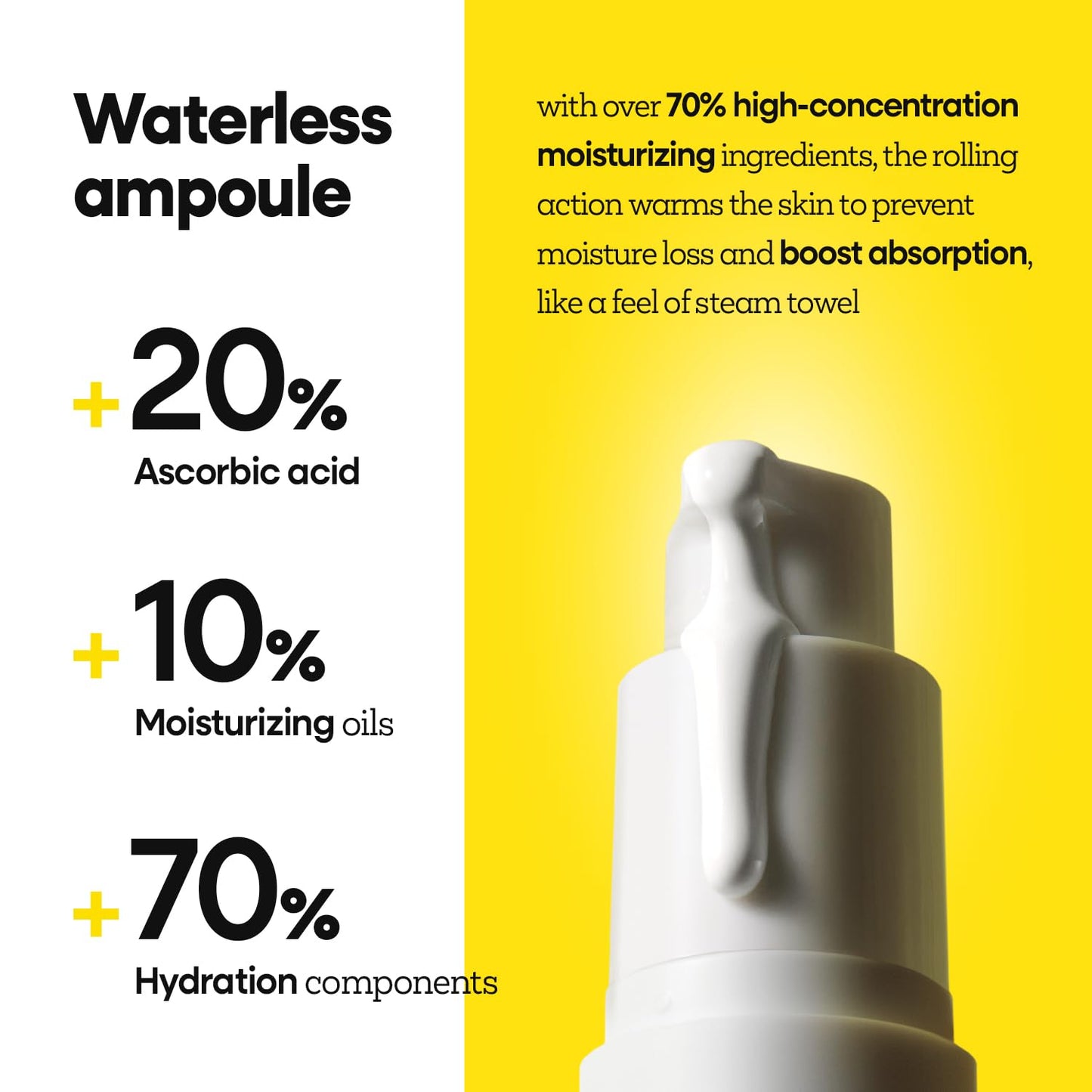 Nature Republic Vitapair C glow Reveal Ampoule, Niacinamide,Retinol, Panthenol, Citrus Lemon Fruit Extract, Vitamin C Ampoule, Glow Skin, Korean Skin Care 24ml / 0.81 fl oz