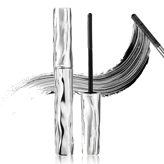 Skiennix Waterproof Mascara - Volumizing & Lengthening Formula with Metal Wand | Quick-Drying 3D Definition