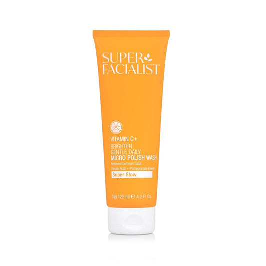 Super Facialist Vitamin C Daily Micro-Polish - Gentle Face Exfoliator & Cleanser for Radiant Skin | 4.2 oz