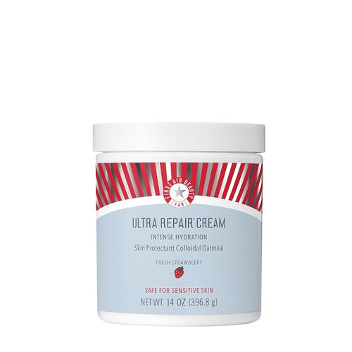 First Aid Beauty - Ultra Repair Cream | Intense Hydration & Skin Barrier Support, 14oz Fresh Strawberry