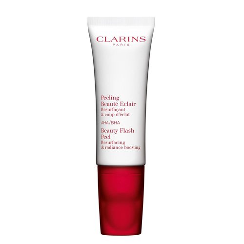 Clarins Beauty Flash Peel - 10-Minute At-Home Facial for Radiant Skin | Refines Texture & Tightens Pores