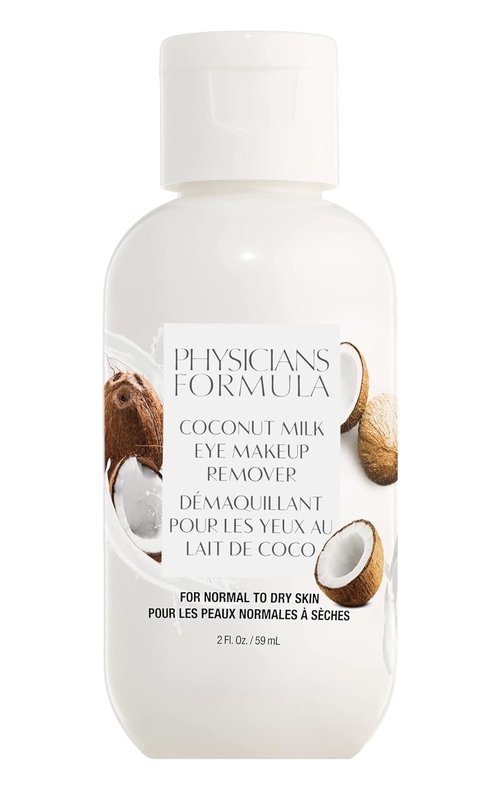 Physicians Formula Eye Makeup Remover - Coconut Milk, Oil-Free & Dermatologist Tested for Sensitive Skin | 2 Fl Oz