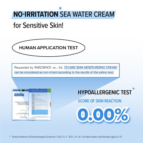 O'LABS Facial Moisturizing Cream - Anti-Aging Deep Sea Water Formula | 60ml / 2.02 fl.oz