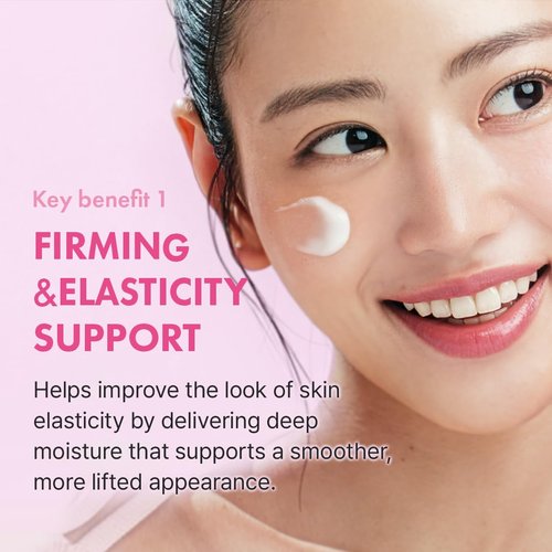 Hanskin Hyaluron Moisture Cream - Hydrating Korean Cream for Glass Skin | Hyaluronic Acid & Niacinamide | Lightweight for Sensitive & Dry Skin | K-Beauty (1.69 fl oz)