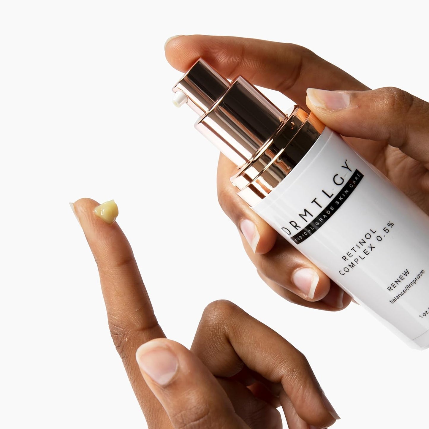 DRMTLGY 0.5% Retinol Serum - Anti-Wrinkle Formula with Vitamin C & E - Made in the USA, 1 oz
