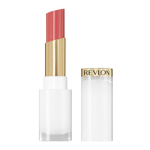 REVLON Super Lustrous Glass Shine Balm, Hydrating Tinted Lip Balm with Hyaluronic Acid, Aloe & Rose Quartz, 001 Sparkling Quartz, 0.11 oz
