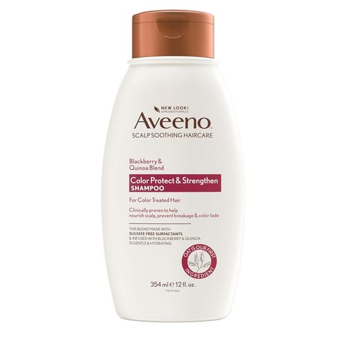 OGX Color Protect Shampoo - Strengthen & Nourish with Blackberry Quinoa | 12 Fl Oz