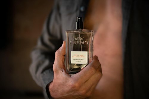 Cremo Cologne For Men - Spice & Black Vanilla Fragrance Spray | Bold Spices & Rich Woods, 3.4 Fl Oz