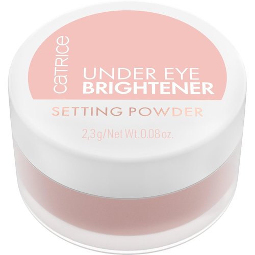 Catrice Under Eye Brightener Setting Powder - Light Rose (010) | Brightening Soft Focus Effect with Hyaluronic Acid | Vegan & Cruelty-Free
