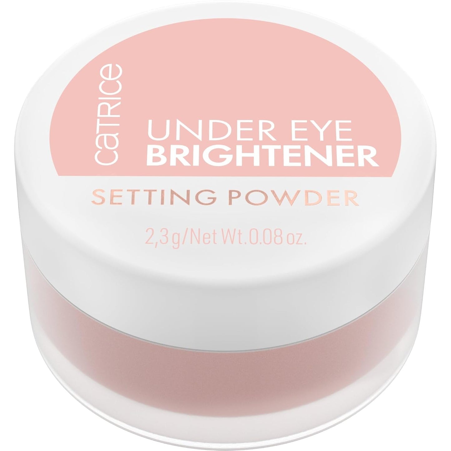 Catrice Under Eye Brightener Setting Powder - Light Rose | Brightening Soft Focus with Hyaluronic Acid | Vegan & Cruelty-Free