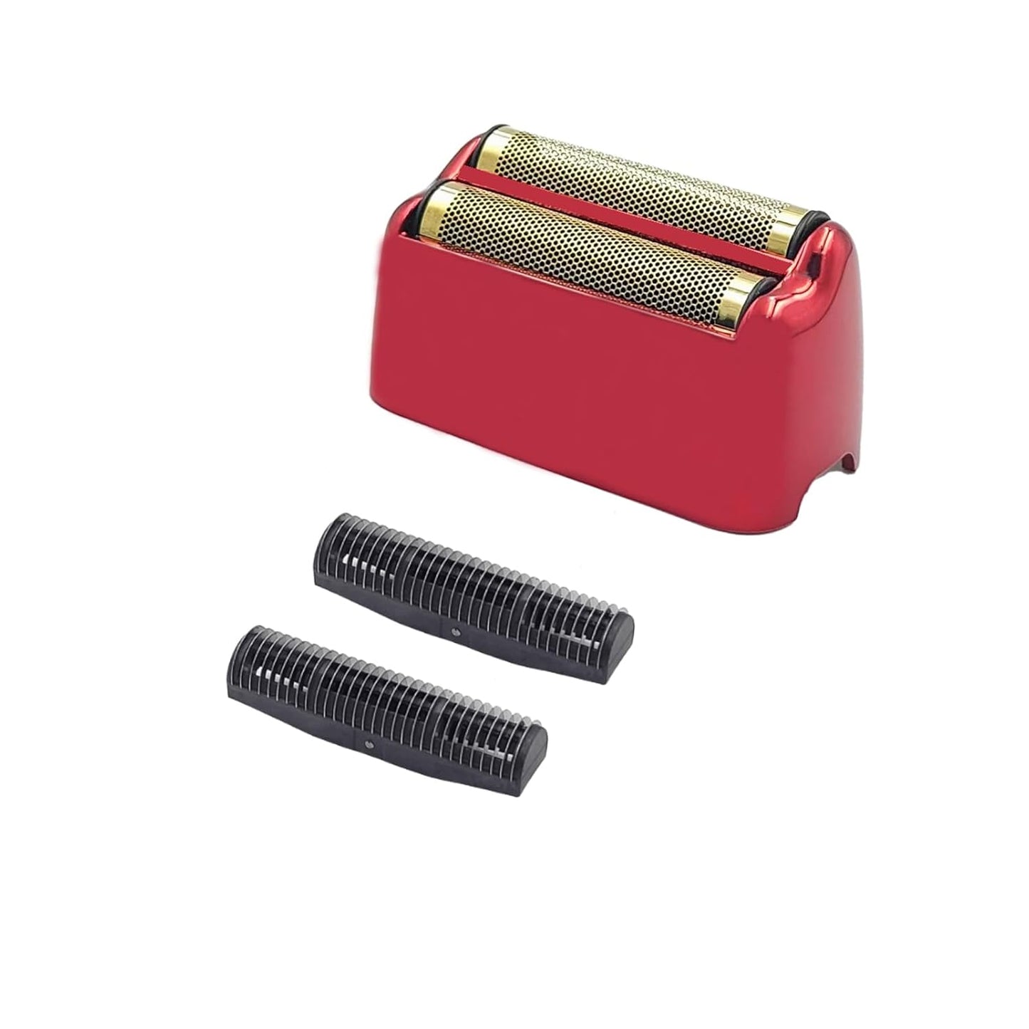 BaByliss Pro FX3 Foil Shaver Replacement Head - Red Foil with 2 Cutters for Professional Shaving