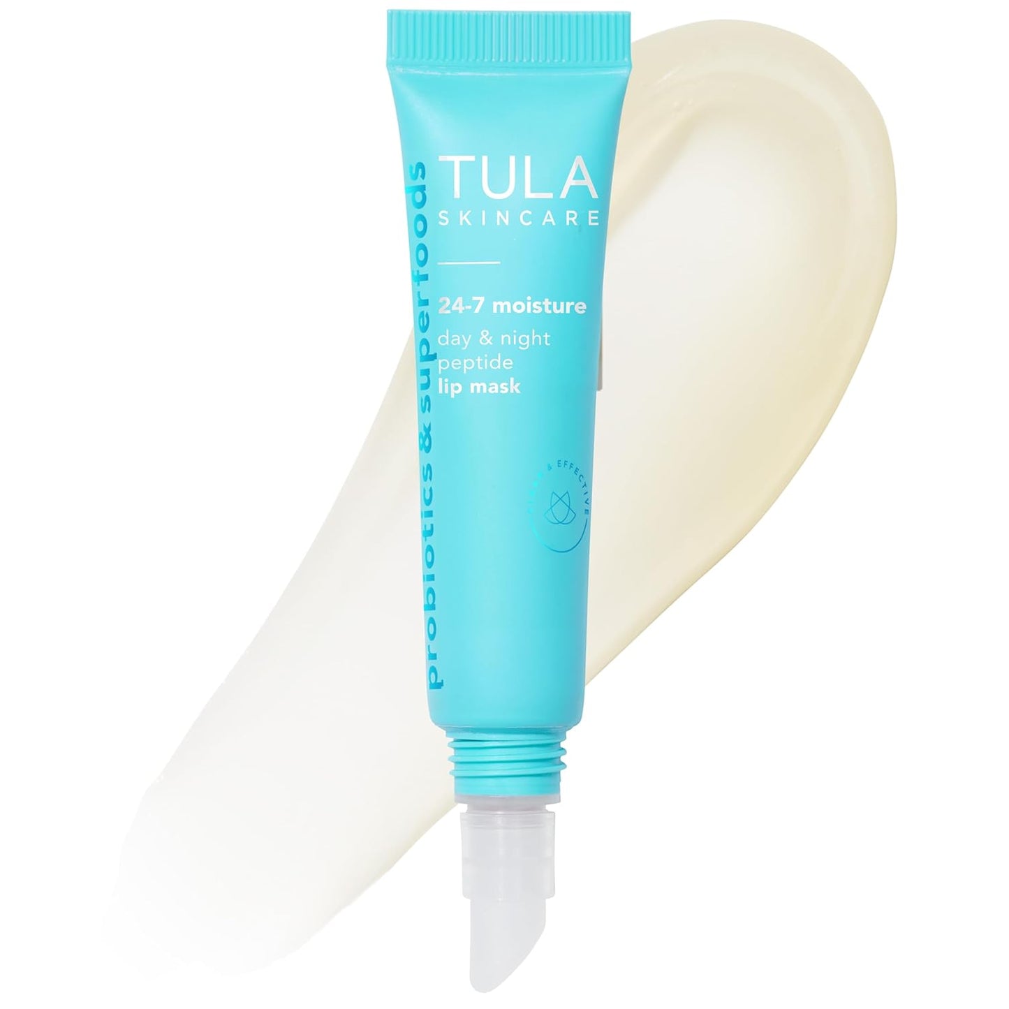 TULA Skin Care Peptide Lip Mask - Deeply Nourishing Hydration with Hyaluronic Acid & Vitamin E | 0.28 oz.