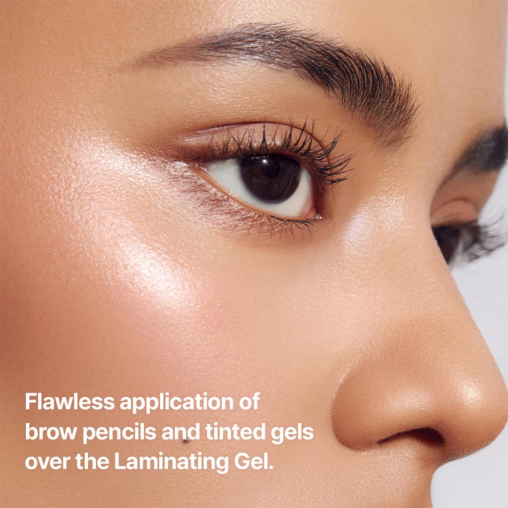 Espoir Eyebrow Gel - Clear Laminating Formula for Easy Shaping | Long-Lasting, Smudge-Free, Vegan, 0.1 fl oz