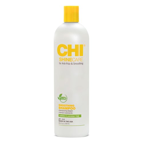 CHI ShineCare Smoothing Shampoo - Instantly Transforms Dull Hair with Shine & Hydration | 25 Oz, Sulfate-Free