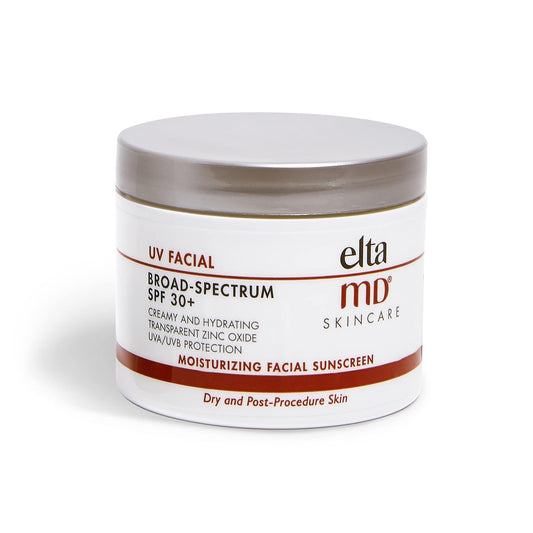 EltaMD UV Facial Sunscreen SPF 30+ - Broad Spectrum Moisturizing Face Lotion with Hyaluronic Acid | 3.0 oz Tube