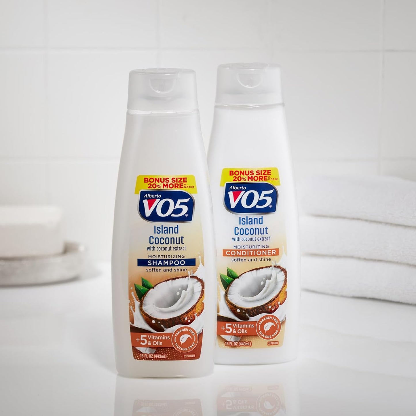 VO5 Conditioner - Silky Experience With Island Coconut - 12.5 Oz for Smooth, Shiny Hair