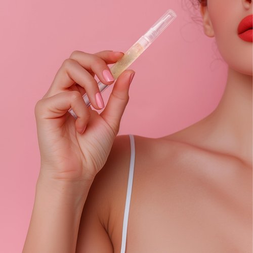 Anperio Stem Cell Nail Growth Pen, Anperio Nail Growth Pen, Anperio Nail Serum Pen, New Nail Growth Oil Pen, For Moisturize Strengthen Nail, Cuticle Oil for Nails Strengthener-Strawberry