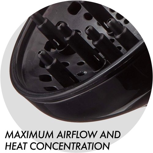 Sam Villa Professional Hair Diffuser Attachment - Deep Bowl Design for Enhanced Curl Definition