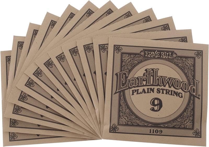 Ernie Ball Earthwood Custom Medium 80/20 Bronze Acoustic Guitar Strings, 12.5-56 Gauge (P02005) (Pack of 2)