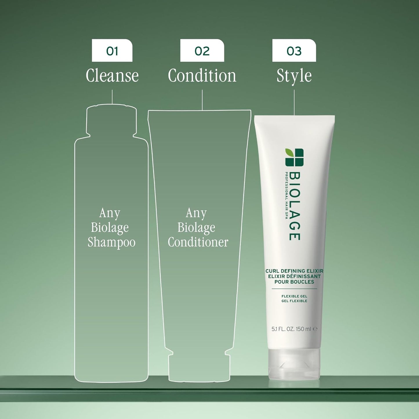Biolage Curl Defining Elixir - Lasting Curl Control & Anti-Frizz Shine | Vegan & Paraben-Free