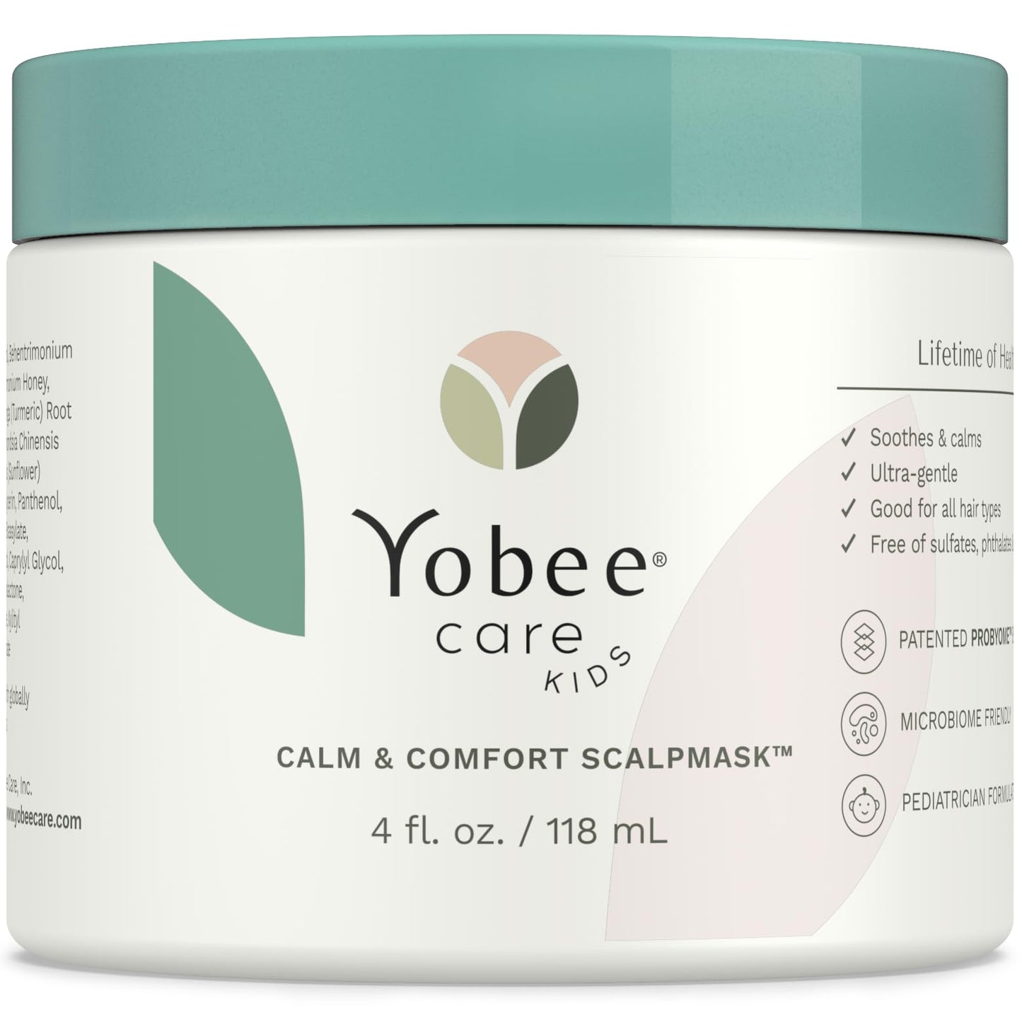 Yobee Ultra Gentle Soothing Scalp Masks, Scalp & Hair Mask Care for Babies, Kids, Teens, Adults