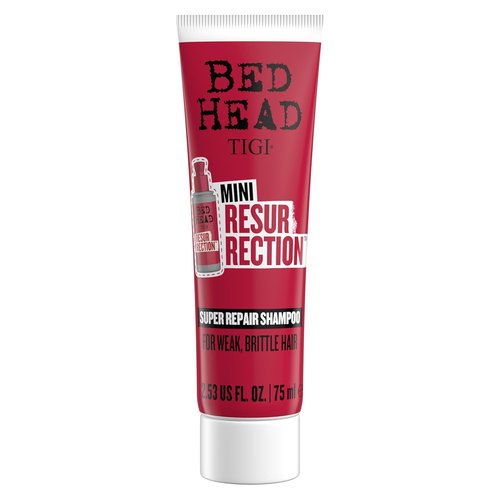 Bed Head by TIGI Resurrection Super Repair Shampoo - Nourishing Repair for Dry, Damaged Hair | Travel Mini 2.53 fl oz