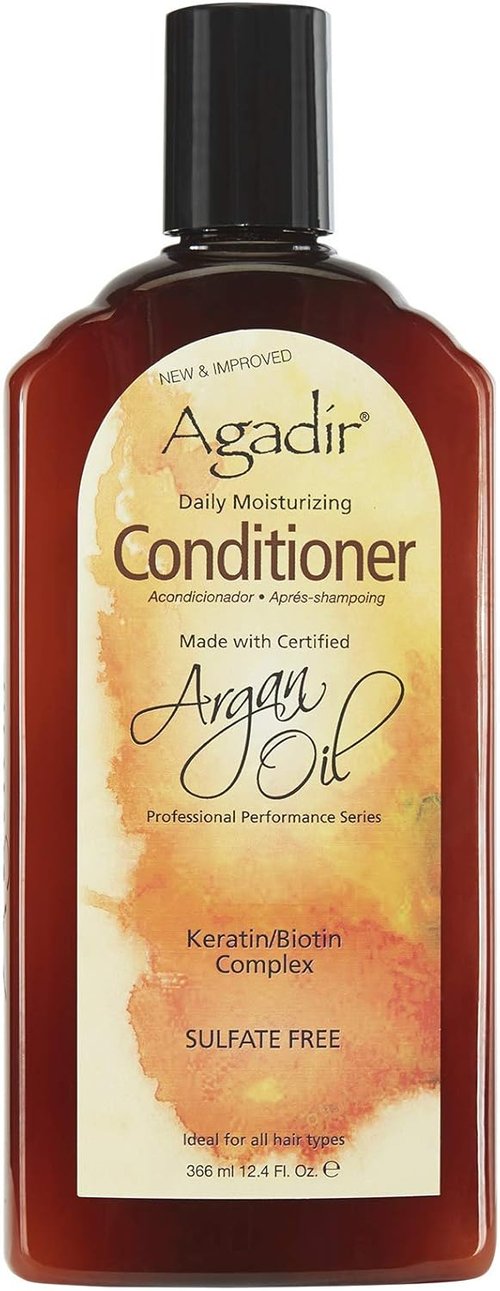 Agadir Argan Oil Daily Moisturizing Conditioner - 12.4 Fl. Oz | Nourishing Hydration for All Hair Types