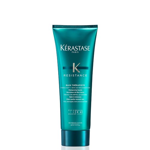 Kerastase Resistance Bain Therapist Balm-In Shampoo - Fiber Quality Renewal Care, 15 Ounce