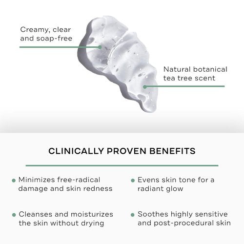 Replenix Green Tea Facial Cleanser - Gentle Soothing Face Wash for Sensitive Skin | 6.7 fl. oz