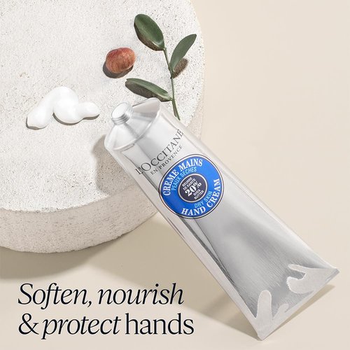 L'OCCITANE Organic Shea Butter Hand Cream - Nourishing & Fast-Absorbing, Non-Greasy Formula, 20% Rich Moisture