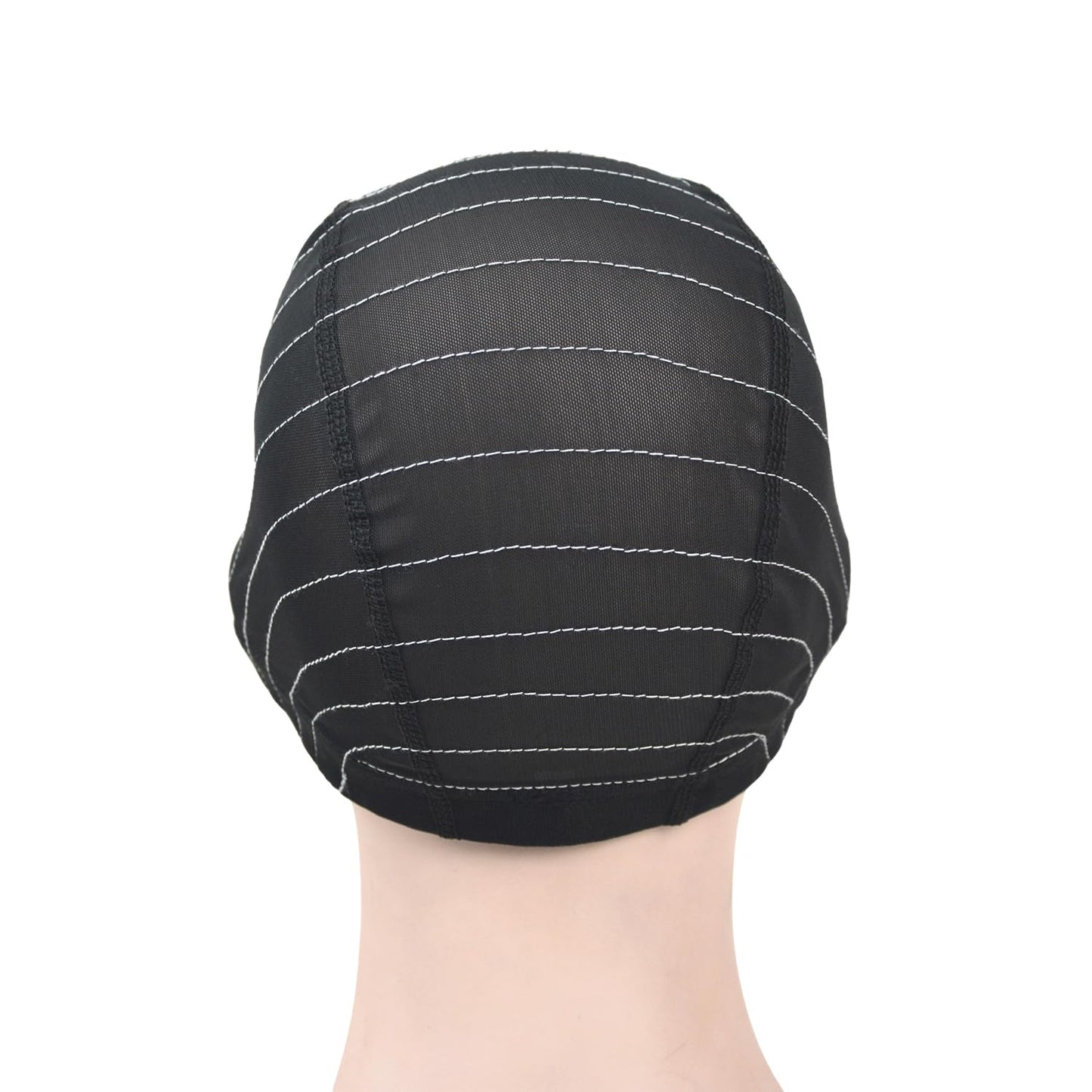Mesh Dome Caps Wig Cap with Guideline Map for Wig Making Stretchable Wig Caps for Beginners Making Wigs (13x4 M)