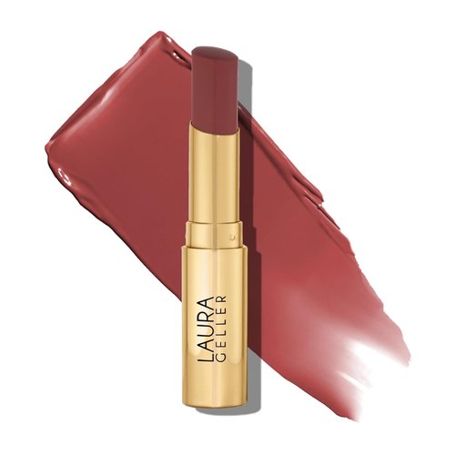 Laura Geller New York Jelly Balm Tinted Lip Balm - Hydrating Vitamin E in Terracotta Go - Semi-Shine Finish