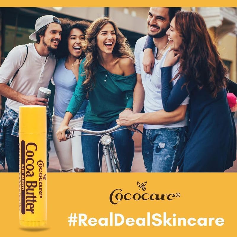 CocoCare Lip Balm - Nourishing Cocoa Butter Formula | 0.15 Ounce Moisturizer