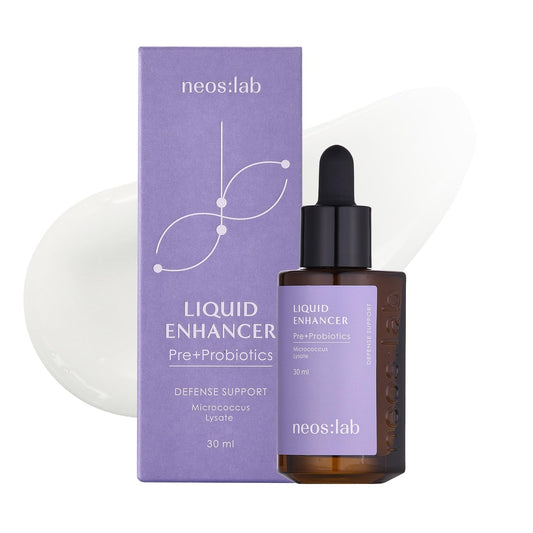 Skiennix Liquid Enhancer Pre+Probiotics Facial Serum - 1.01 fl. oz. for Dewy, Moisturized Skin
