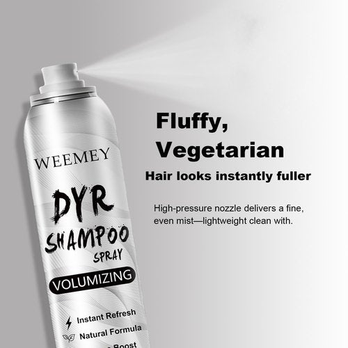 Regine Switzerland Dry Shampoo Spray - Volumizing Formula with Rice Starch for Light Tones
