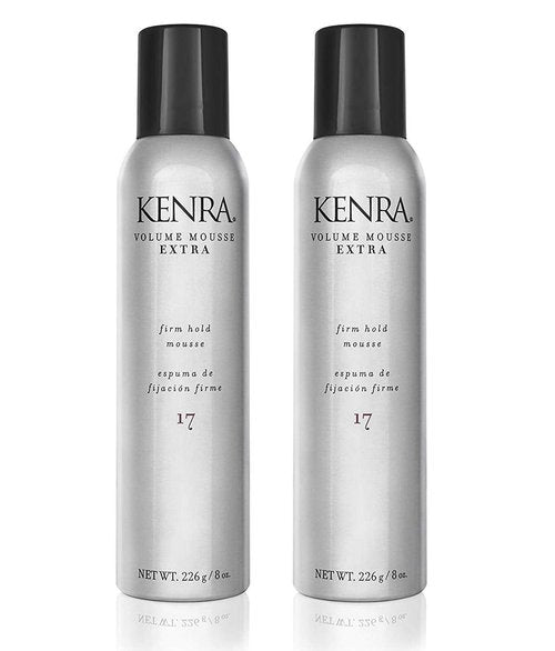 Kenra Volume Mousse Extra - Lightweight Styling Foam for Full Body & Shine | 8 Oz