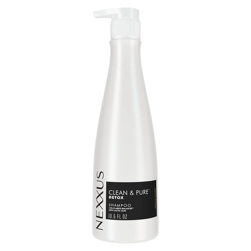 Nexxus CLEAN & PURE Shampoo - Detox Formula for Professional Hair Care | Sulfate & Paraben Free, 13.5 oz
