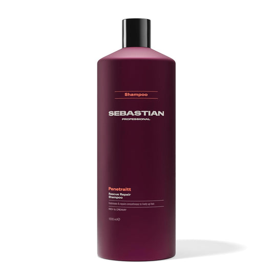 Sebastian Professional Penetraitt Shampoo - Strengthening Formula for Damaged & Colored Hair