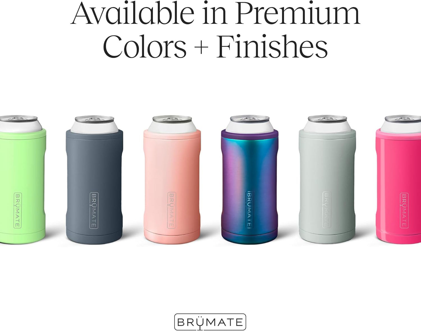 BrüMate Hopsulator Trio - 3-in-1 Insulated Can Cooler & Tumbler | 100% Leak Proof for Beer, Soda, Energy Drinks